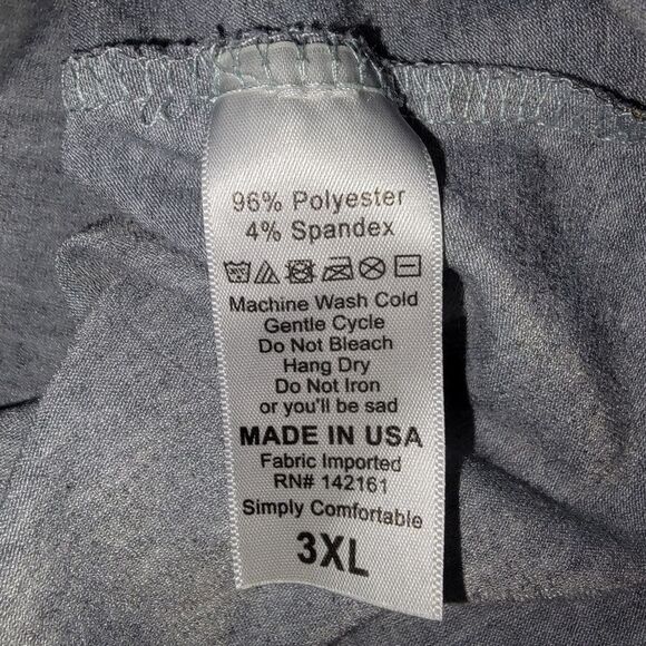 Lularoe Lynnae Floral Plus Size Long Sleeve T-shirt 3xl - Picture 5 of 5